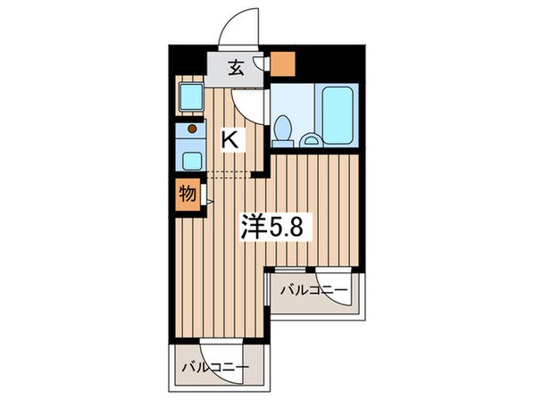 ＤＯＭ登戸の物件間取画像